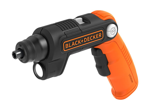 Black+Decker Pivot Screwdriver BDCSFL20C - 3.6V, 1.5Ah Li-Ion, 3-position handle, integrated light, includes 2 bits