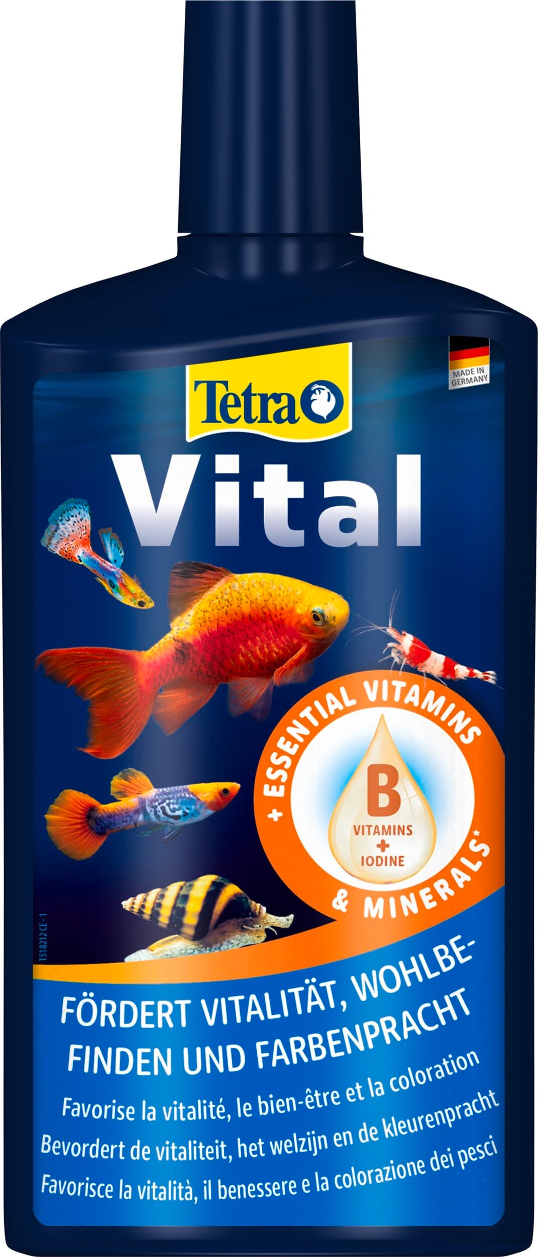 Ūdens kopšanas līdzeklis dekoratīvajām zivīm 500 ml – Tetra Vital ar vitamīniem