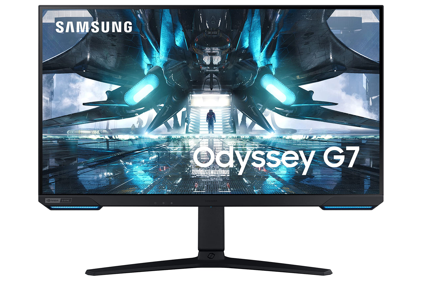 Samsung Odyssey G7 S28AG700NU - 4K UHD LED monitor, 2160p resolution, sleek black design, ideal for gaming and productivity.