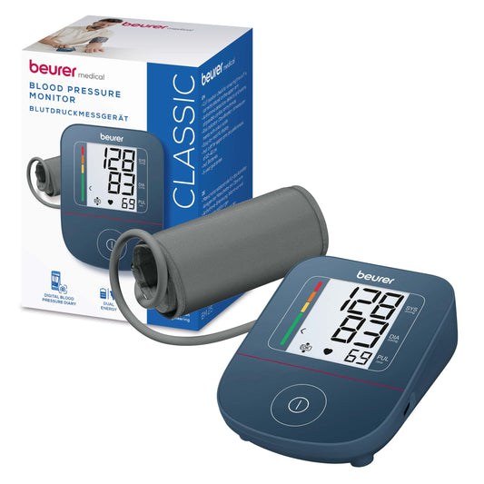 Beurer BM 25 - augšdelma asinsspiediena mērītājs, vienkārša vadība, precīzs mērījums, aritmijas noteikšana, displejs.