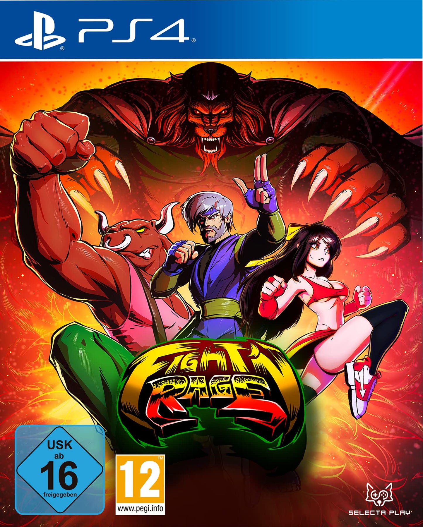 Fight'n Rage: 5 Ierobežotais izdevums (PS4)