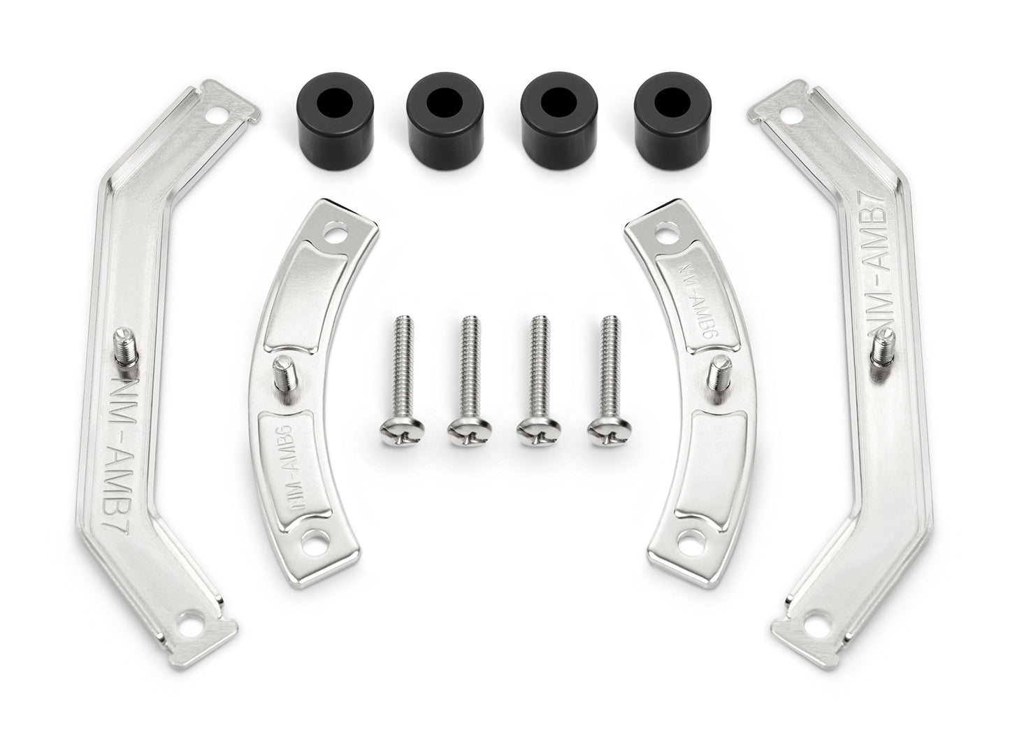 Noctua NM-AM4-UxS - CPU cooler mounting kit for AMD AM4, black, compatible with Noctua CPU coolers.
