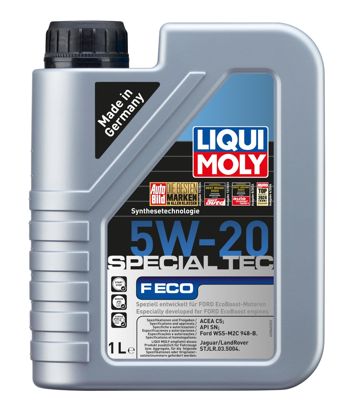 Motoreļļa Liqui Moly Special Tec F ECO 5W-20, 1 L