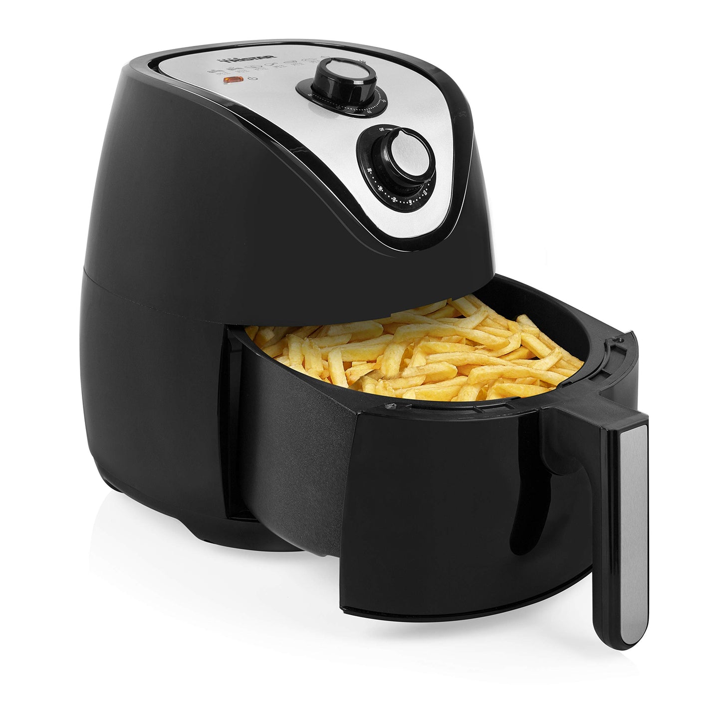 Tristar karstā gaisa fritēšanas ierīce 4,5 L - cepšana bez eļļas, 1500 W, nelīpošs pārklājums, aizsardzība pret pārkaršanu