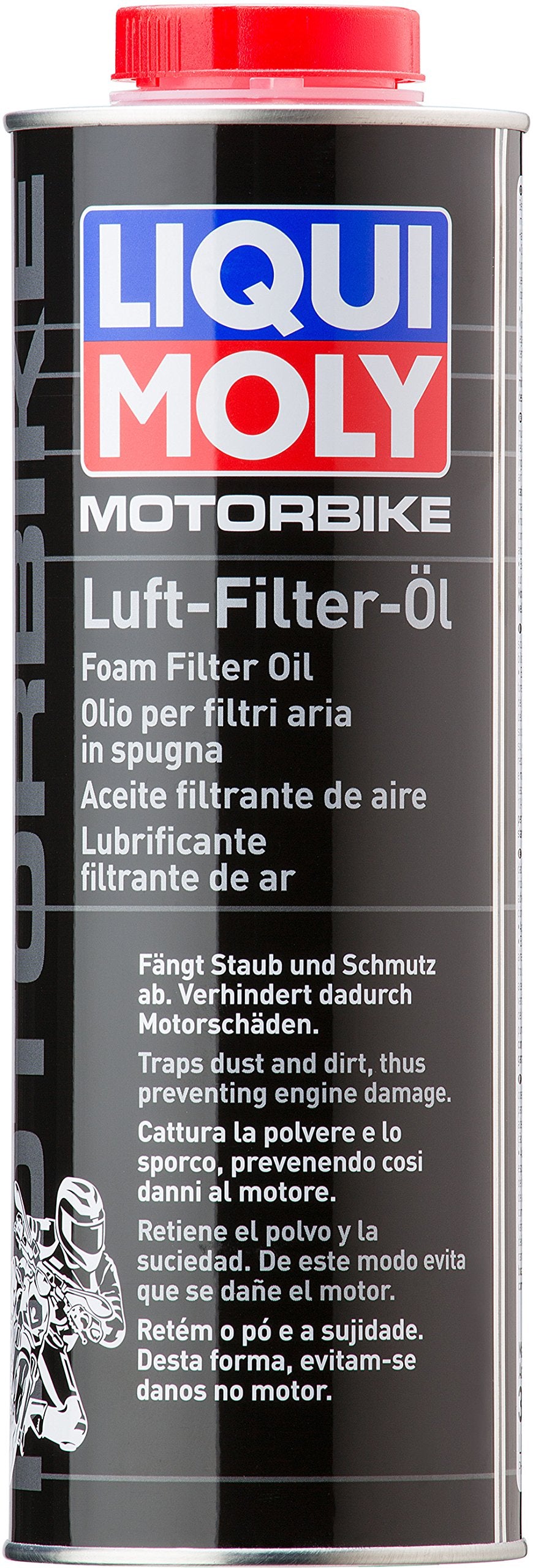 LIQUI MOLY Motociklu Gaisa filtra eļļa | 1 L | Motociklu kopšana | Art.-Nr.: 3096