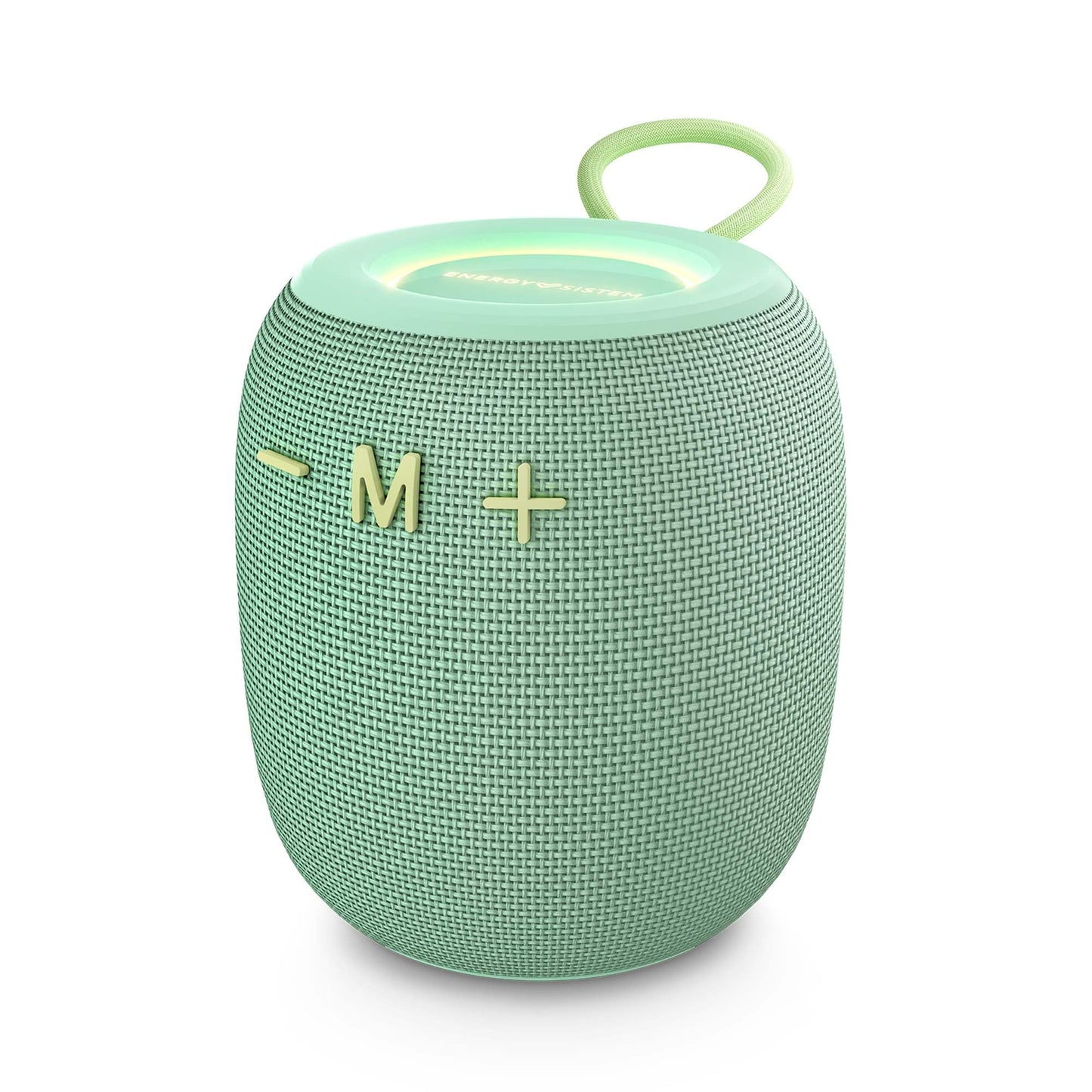 Enerģijas sistēmas Bloom Bluetooth skaļrunis (Bluetooth 5.3, 18 stundu akumulatora darbības laiks, IPX6, patiesi bezvadu, 100% pārstrādāts plastmasas, LED gaismas)