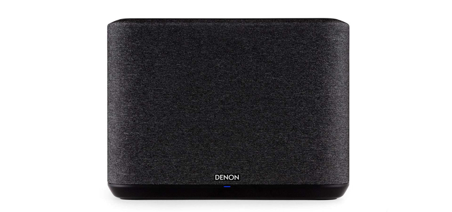 Denon Home 250 Bezvadu skaļrunis, viedais skaļrunis ar Bluetooth, Wi-Fi, darbojas ar AirPlay 2, Google Assistant/Siri, iebūvētas Alexa funkcijas, HEOS iebūvēts daudzistabu sistēmai - Melns