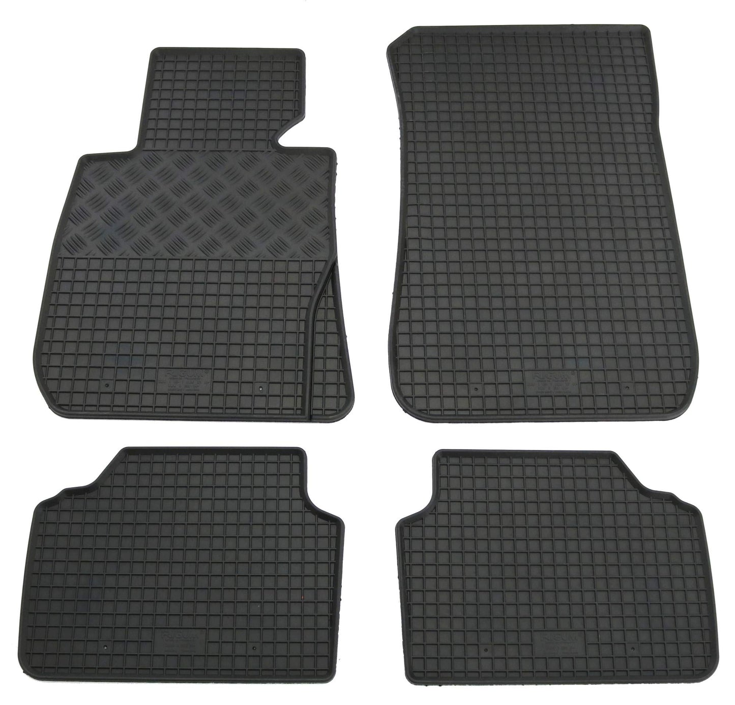 Gumijas paklāju komplekts, 4 daļas, gumijas paklāji