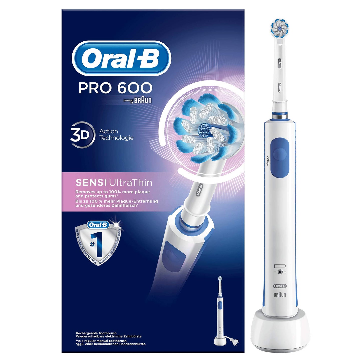 Oral-B Pro 600 elektriskā zobu birste