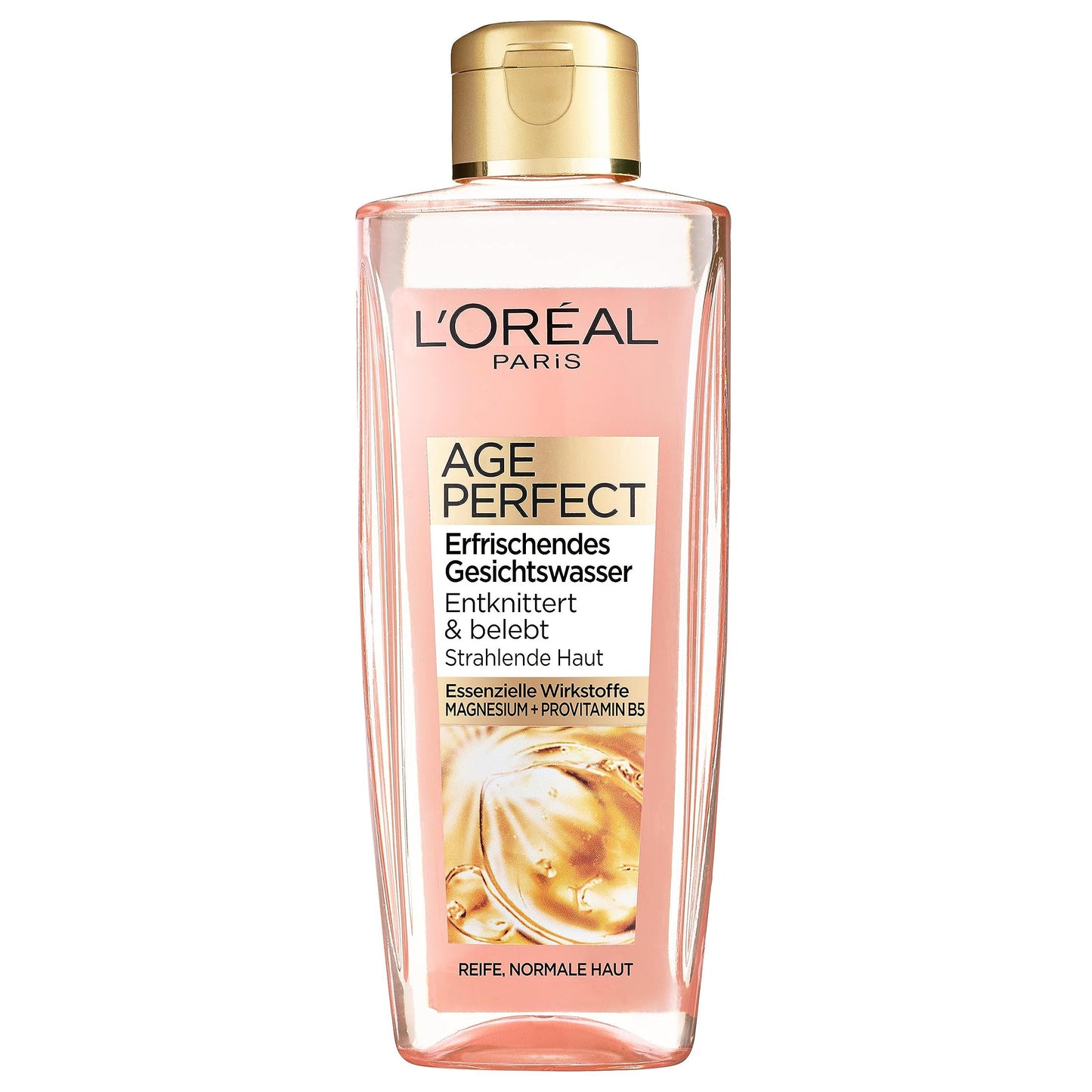 L'Oréal Paris atsvaidzinošs sejas toniks sievietēm Age Perfect, ar provitamīnu B5 un magniju, 200ml