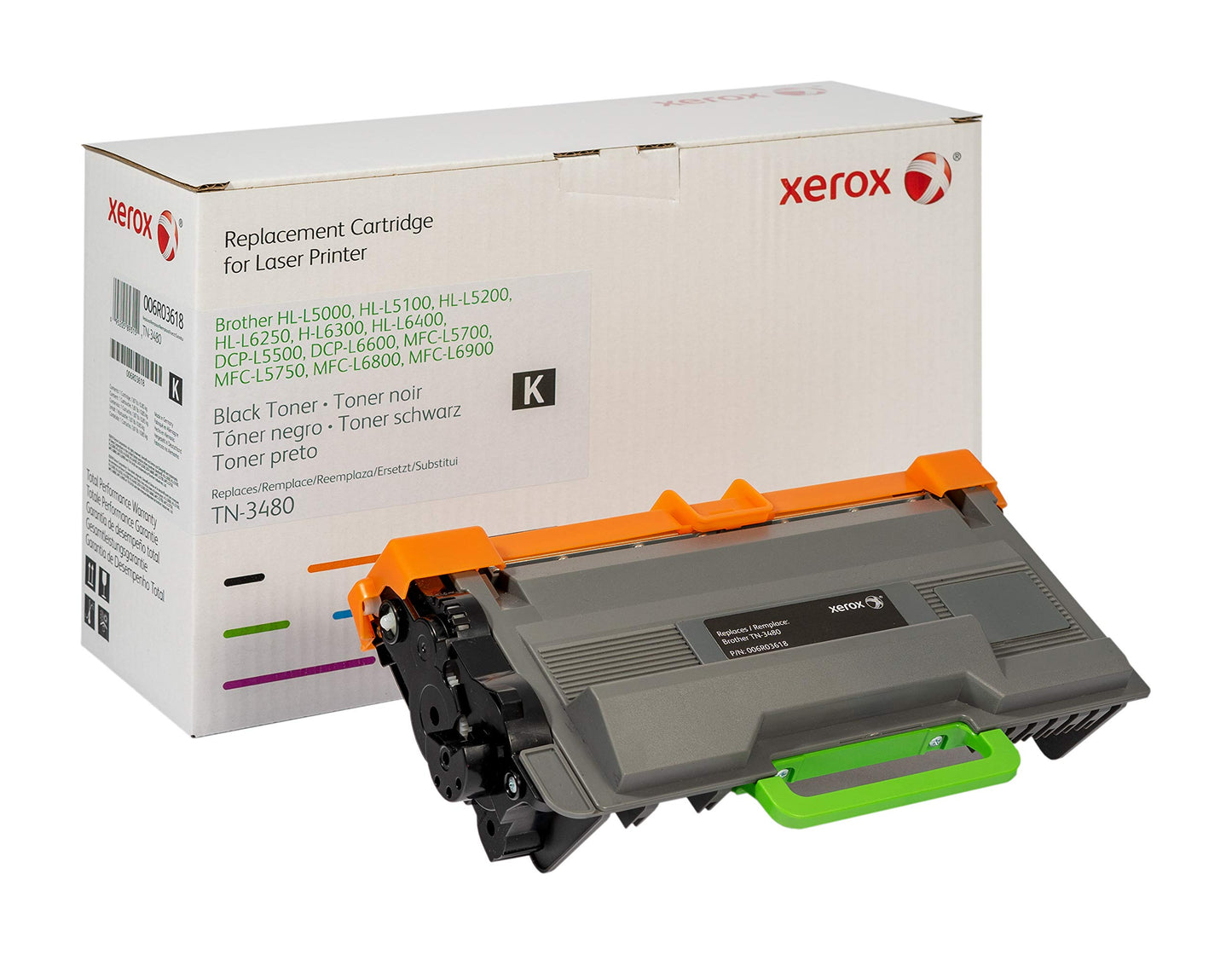 Xerox lāzera toneris Everyday REMAN 006R03618 - Augsta kapacitāte, melns, saderīgs ar Brother DCP un MFC sērijām.