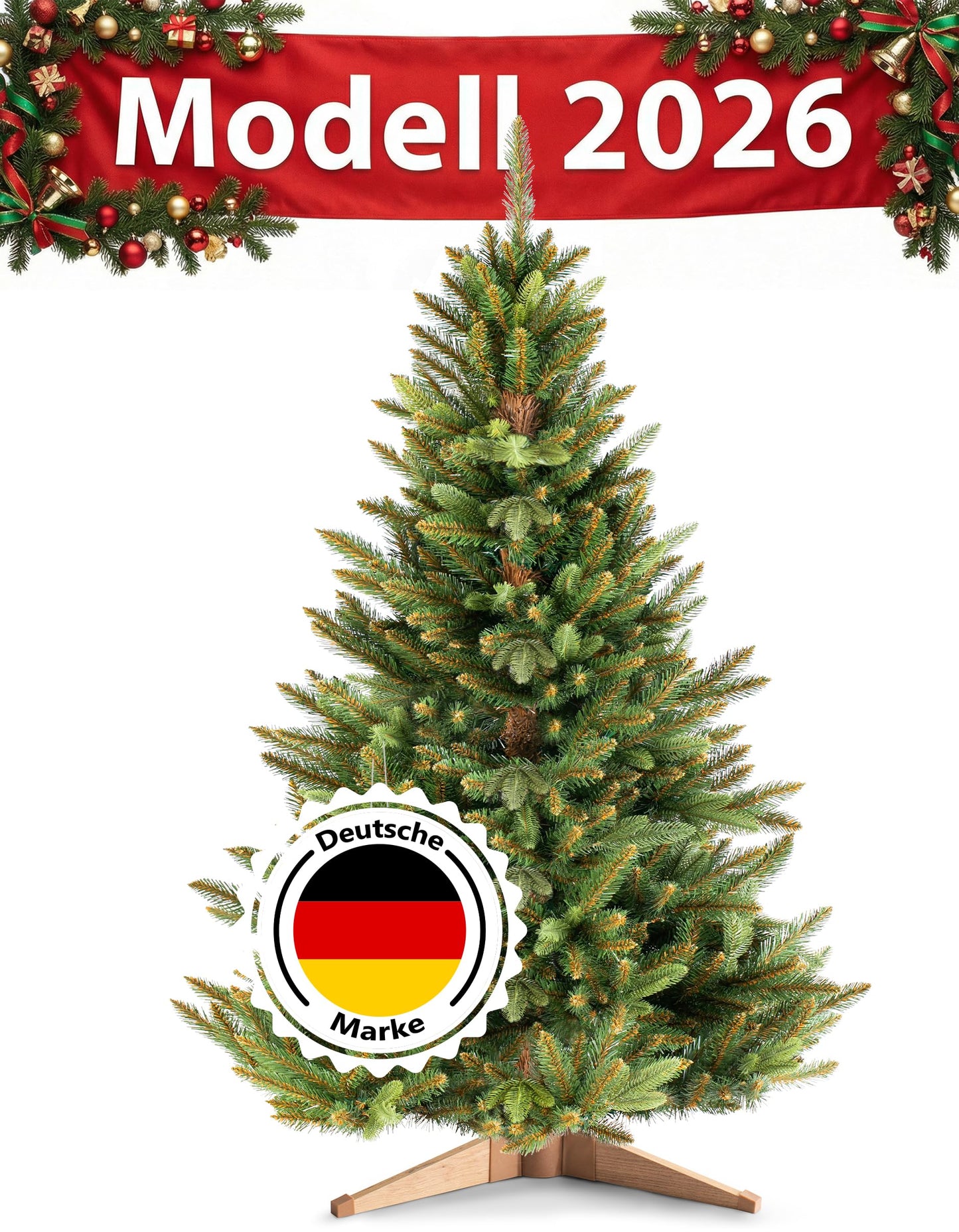 Künstliche Ziemassvētku eglīte RESTILO Premium 150 cm - 10 gadu garantija