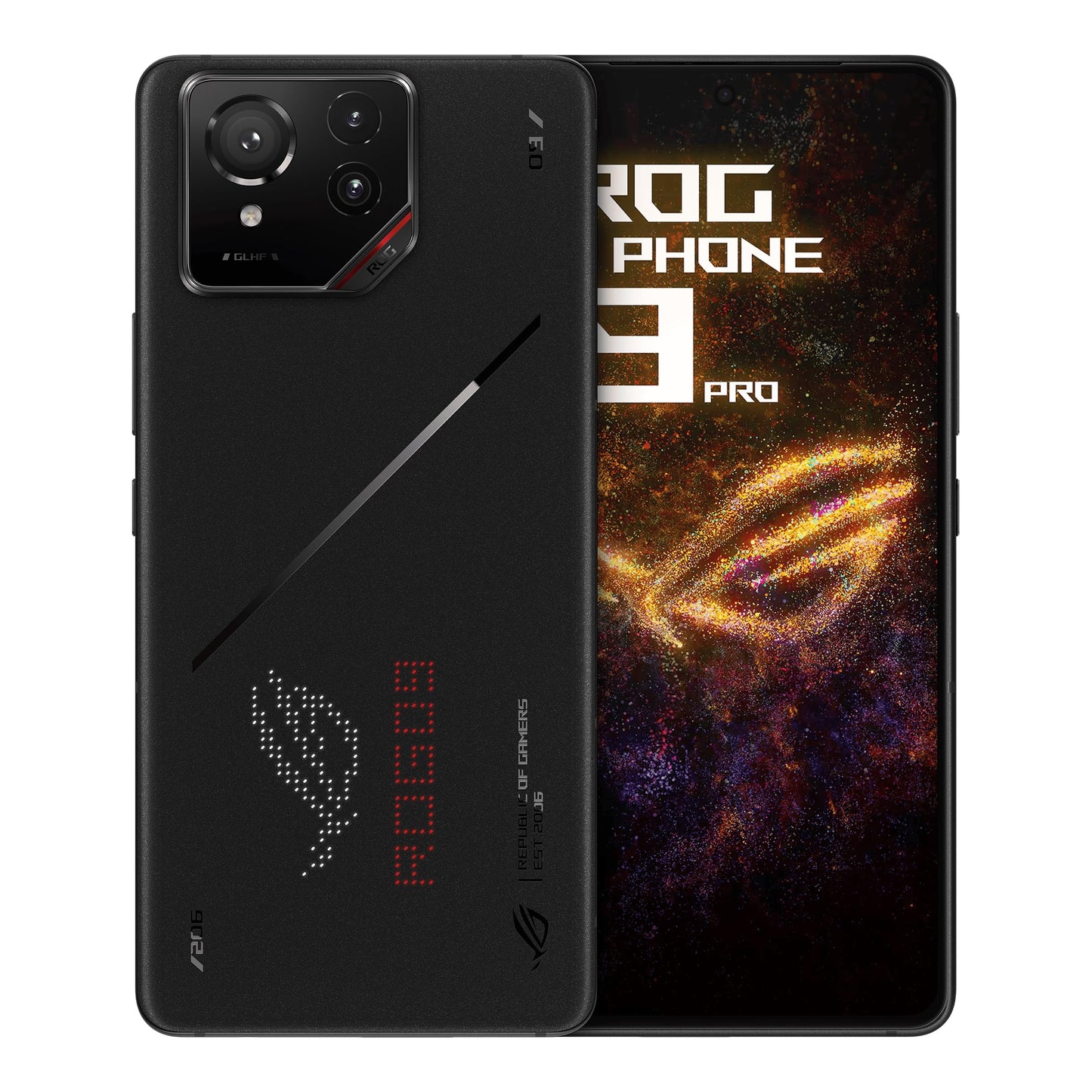 ASUS ROG Phone 9 Pro - Phantom Black, 16GB RAM, 512GB storage, Snapdragon 8 Elite, 6.78" 185Hz AMOLED, 50 MP camera