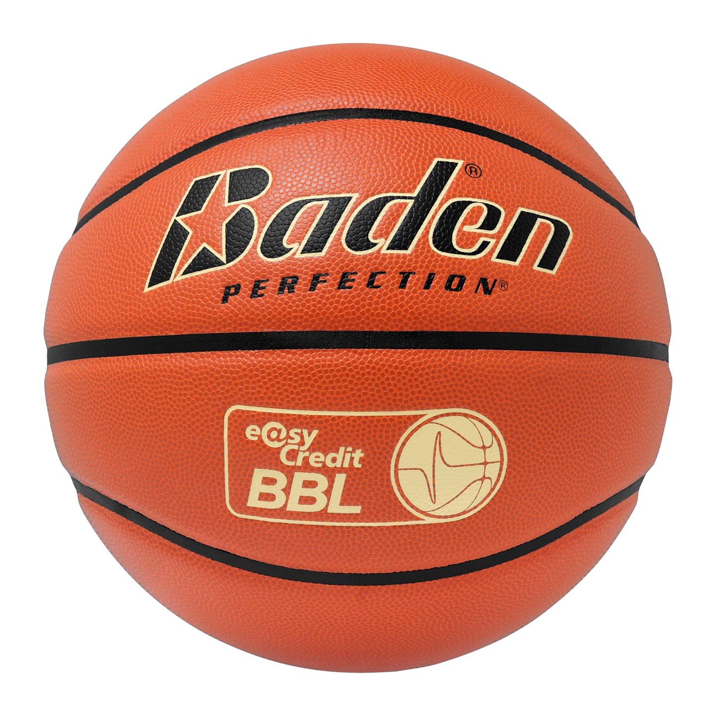 Basketbola bumba Baden Elite Pro, easyCredit BBL līgas spēļu bumba, 7. izmērs, oranža
