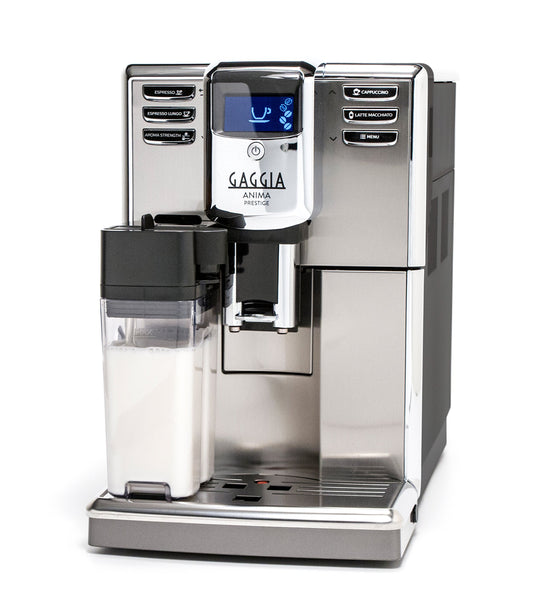 Gaggia Anima Prestige - automātiskā kafijas automāts ar piena putotāju un 15 kafijas dzērienu izvēli