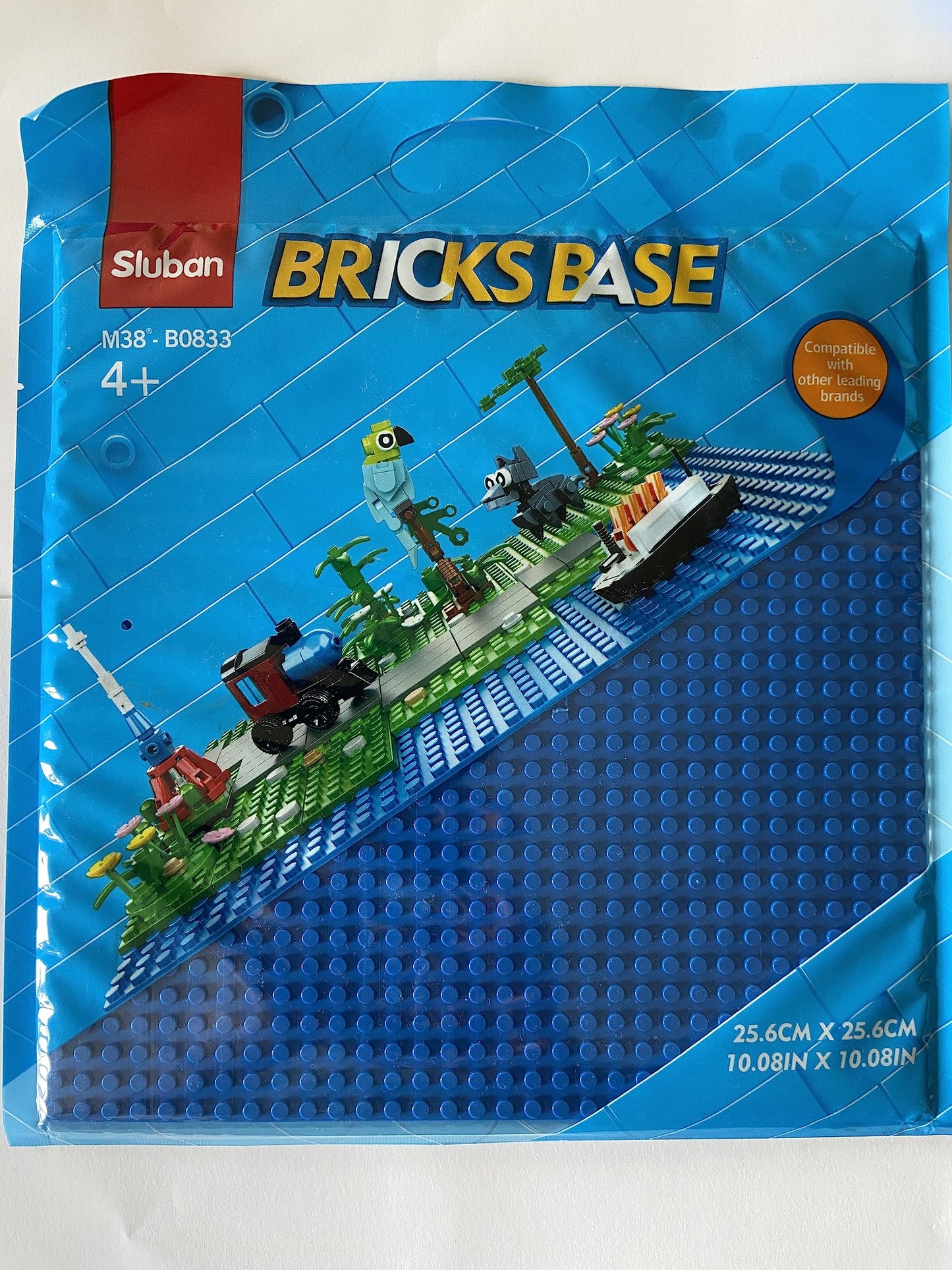 SLUBAN M38-B0833-E 3232 Vienpusēja plāksne - zila, izturīga, daudzfunkcionāla, piemērota radošām aktivitātēm.