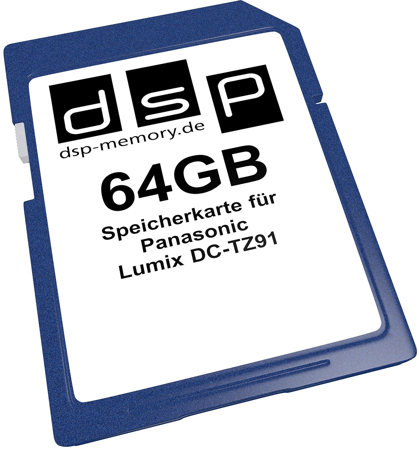 Panasonic Lumix DC-TZ91 - 64GB memory card for high-capacity storage and fast data transfer.