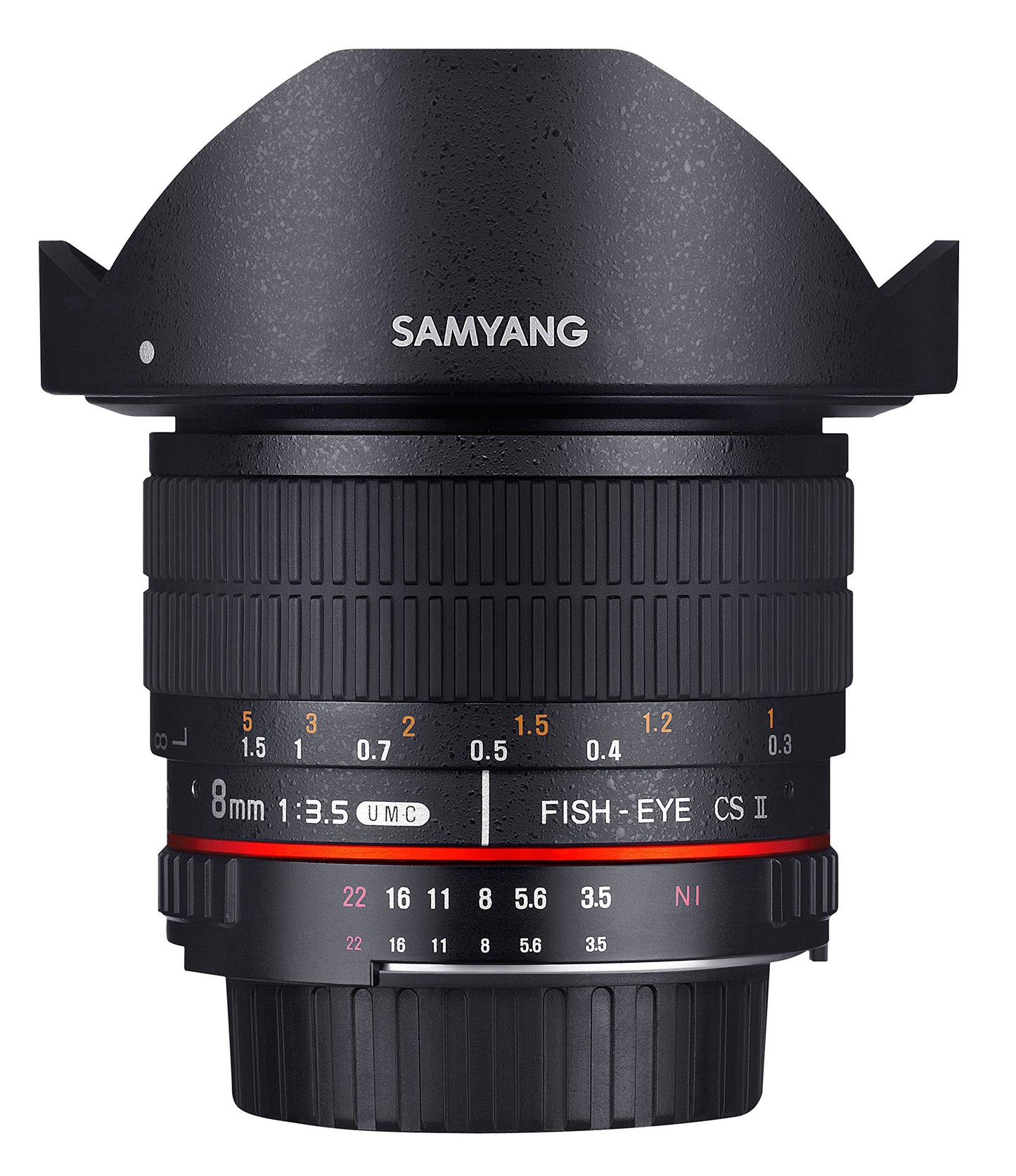 Samyang 8mm F3.5 CS II objektīvs Fuji X montāžai