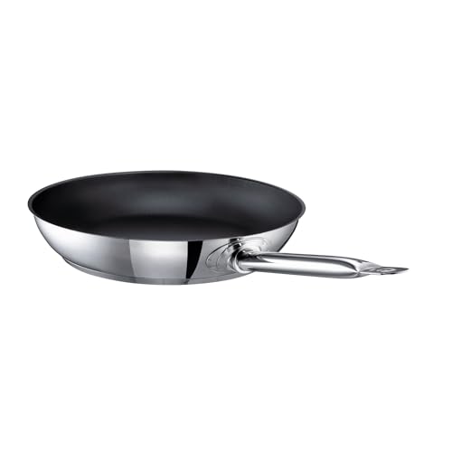 Gastrosus cepamā panna Industar Diamas Pro - 24 cm, nerūsējošais tērauds, izturīga, ideāla cepšanai un sautēšanai.