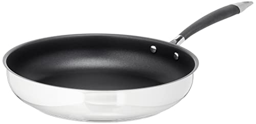 Amazon Basics cepamā panna, 28 cm, melna - non-stick surface, durable construction, ideal for frying and sautéing.