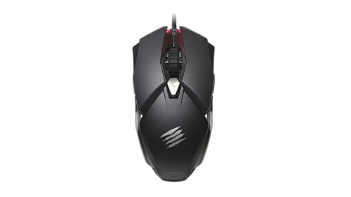 Mad Catz B.A.T. 6+ spēļu pele - 16000DPI, 10 programmējamas pogas, regulējams rokturis, maināmi plaukstas balsti.