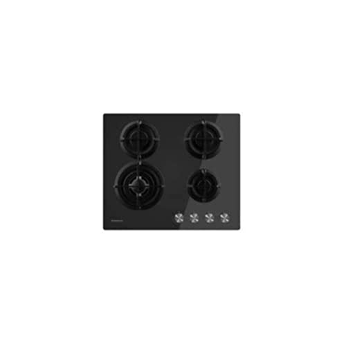 Taurus CG4HN/B gāzes plīts, 7800 W, 4 vārīšanas zonas, mehāniska vadība, regulējama liesma, 3,3 kW, drošības vārsti, piemērots dabasgāzei, ieskaitot propāna iesmidzināšanas sprauslas, melns