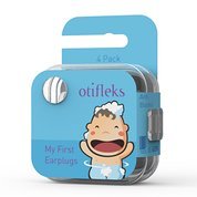 Bērnu ausu aizbāžņi Otifleks My First dabīgi, veidojami no medus, olīveļļas un kokvilnas