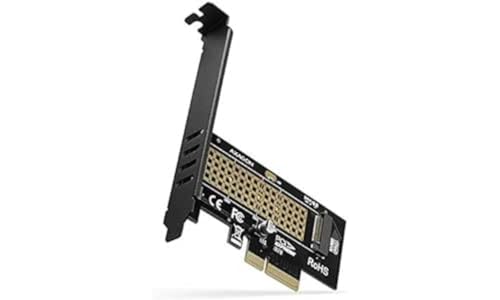 AXAGON ECO PCEM2-N PCIe NVMe M.2 Adapter - Internal PCI-Express x4 for SSD connection to computer.