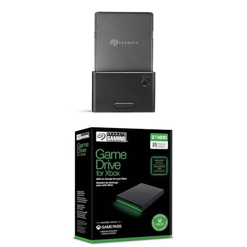 Seagate Xbox Series X|S spēļu diska komplekts 2TB SSD, 2TB HDD