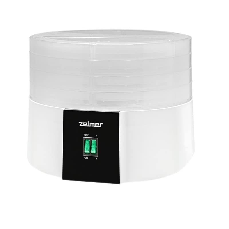 Zelmer ZFD1010 - pārtikas žāvētājs, jauda: 520 W, plātņu skaits: 4, mehāniskā vadība, temperatūras regulēšana