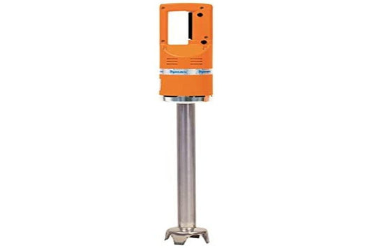 Dinamisks 600W rokas mikseris MX91, oranžs, kāta garums: 410 mm/16.1 collas, vienkārša ātrums 9500 RPM, sajauc līdz 100 litriem sastāvdaļu vienlaicīgi, titāna pārklājuma asmens, K472