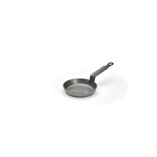 Baumalu DE BUYER 350915 pankūku panna - 12 cm tērauda, sudraba krāsa, ideāla pankūku cepšanai.