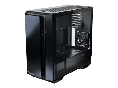 Seasonic Gaming PC korpuss - Syncro Q704, ATX ITX, 850W DPC-850 PSU, efektīva dzesēšana, melns, modding iespējas.