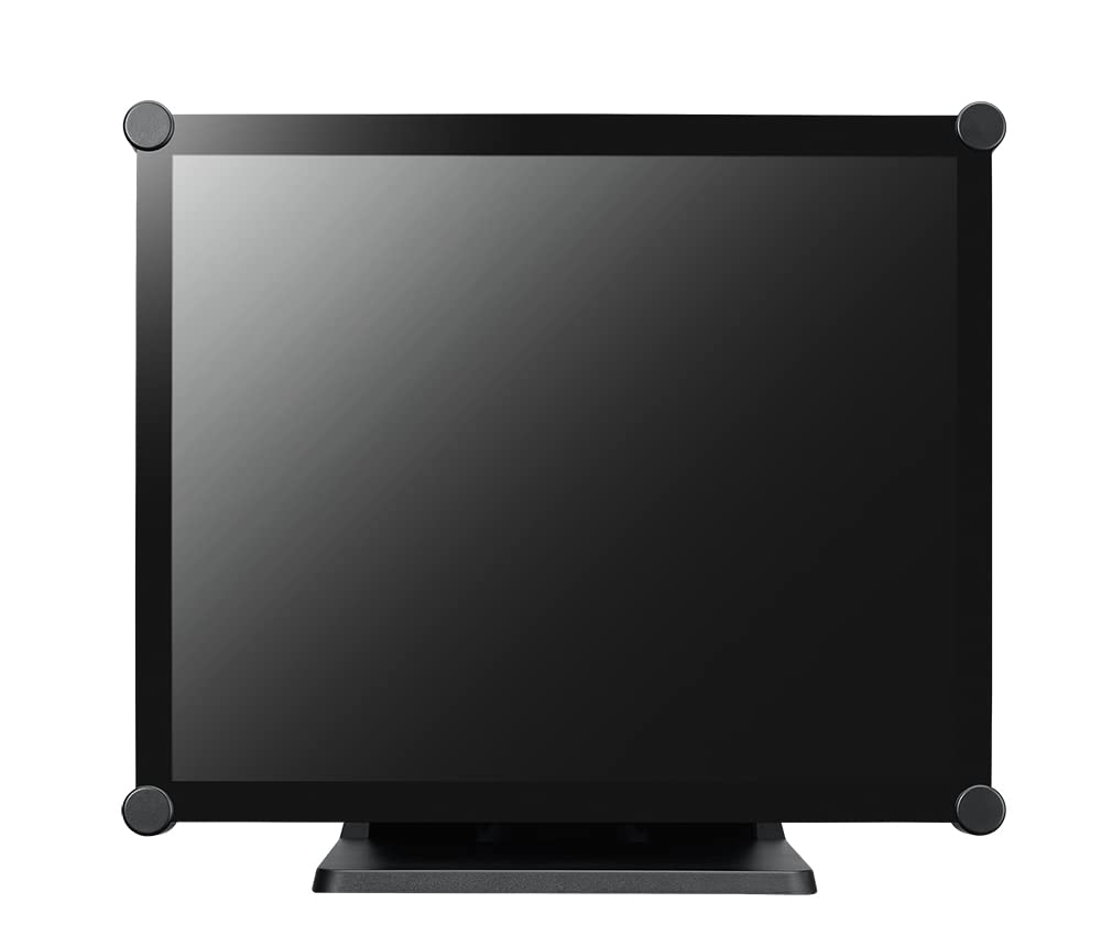 AG Neovo TX-1702 - 17" SXGA LCD touchscreen monitor, 1280 x 1024 resolution, sleek black design.