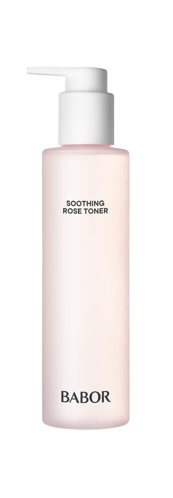 Rožu toniks sejai BABOR CLEANSING Rose Toning Essence, 200 ml, visiem ādas tipiem, nomierinošs, bez alkohola, vegāniska formula
