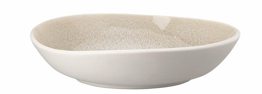 Rosenthal Junto Dune deep plate - Ø 22.5 cm, h 5.2 cm, stoneware, elegant design, versatile for dining.