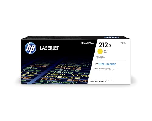 HP 207X Toneris - oriģinālais dzeltenais toneris ar lielu ietilpību, saderīgs ar HP LaserJet Pro M255.