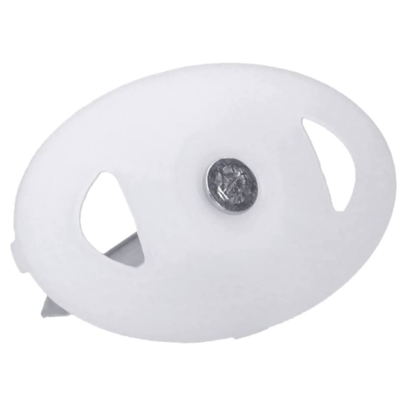 Naglascheiben Generic 100 gab., 3x40 mm, montāžas nagla no tērauda, ovāla, balta