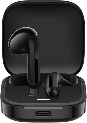 Xiaomi Redmi Buds 6 Active - Bluetooth austiņas, 30h akumulatora, trokšņu slāpēšana, 5 skaņošanas režīmi, IPX4, melns