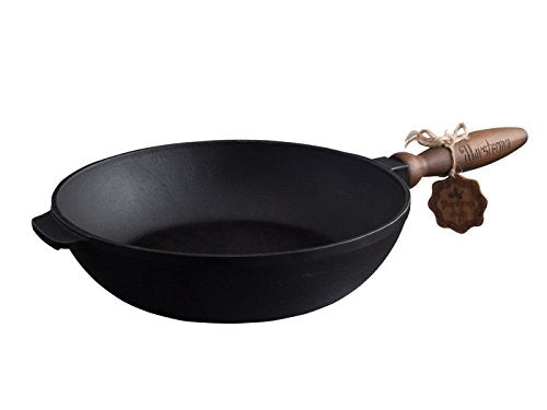 Nasha Maysternya SCHWER MASSIV cast iron frying pan 24cm T304 - durable, non-stick, even heat distribution.