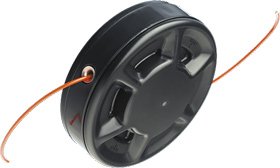 Trimmera galva Super Auto II 2,4mm, ar 2 auklām, automātiska auklas padeve