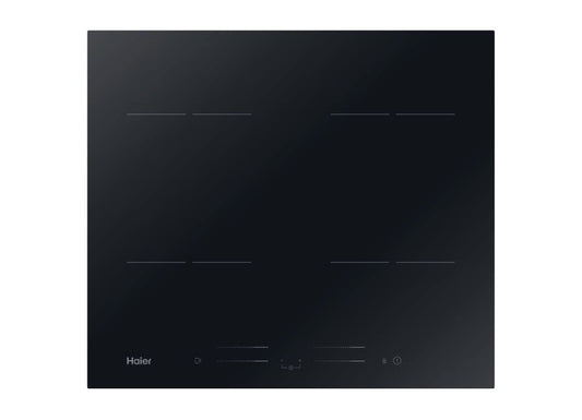 Haier SERIE 2 HAISJ64MC Indukcijas plīts virsma/Multi Slider vadība un Wi-Fi funkcija (hOn lietotne) / 4 gatavošanas zonas/Bezrāmja dizains/Melnā stikla