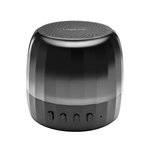 LogiLink SP0064 - BT v5.2 skaļrunis, TWS (Patiesi bezvadu stereo), microSD slots, brīvroku ierīce, ballītes gaisma