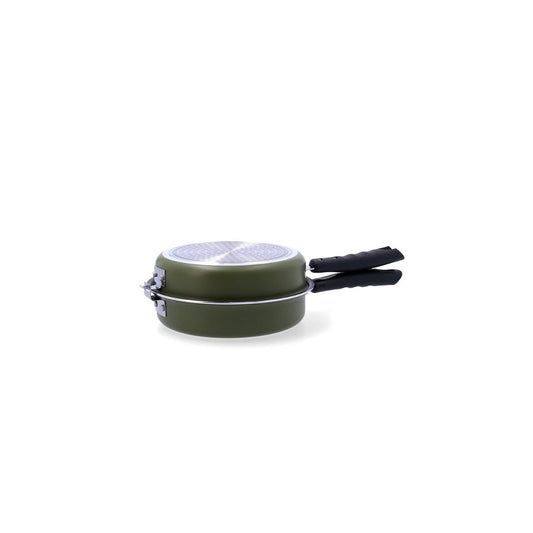 Quid Naturalia dubultā panna omletei, 20 cm - Non-stick, durable, perfect for making fluffy omelets and easy to clean.