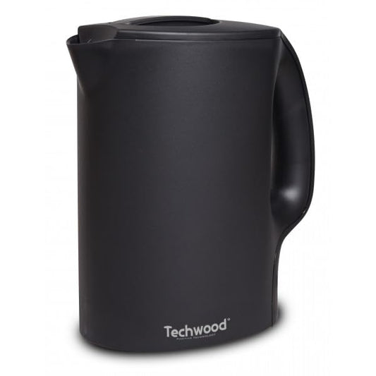 Techwood tējkanna TB-1106 - melna, 1.7L, ātri uzsilda, automātiskā izslēgšanās funkcija