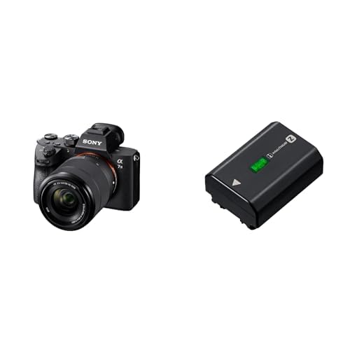 4. Sony Alpha 7 III | Bezspoguļa pilna formāta kamera ar Sony 28-70 mm f/3.5-5.6 zoom objektīvu (ātrs 0,02s AF) & NP-FZ100 akumulators (InfoLITHIUM akumulators Z sērija, 7,2V/16,4Wh (2280 mAh)) melna