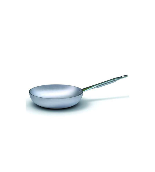 Ballarini 7002.28 panna ar padziļinātu galvu, augsta, no neapstrādāta alumīnija, 28 cm, ideāla sautēšanai un cepšanai.