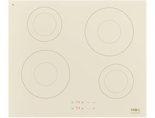 SMEG indukcijas plīts COOLONIALE - SI2641DP, krēmkrāsā
