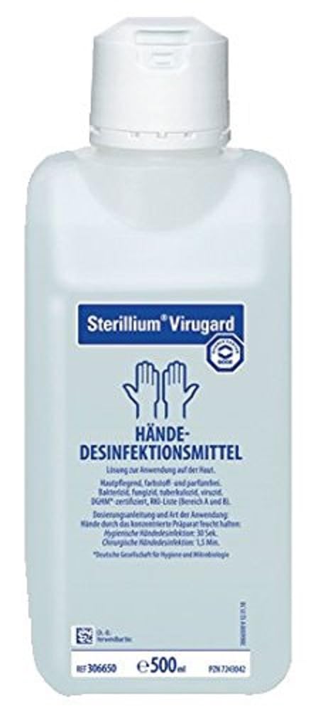 Roku dezinfekcijas līdzeklis Bode Sterillium Virugard 500ml — pretvīrusu, baktēriju un sēnīšu