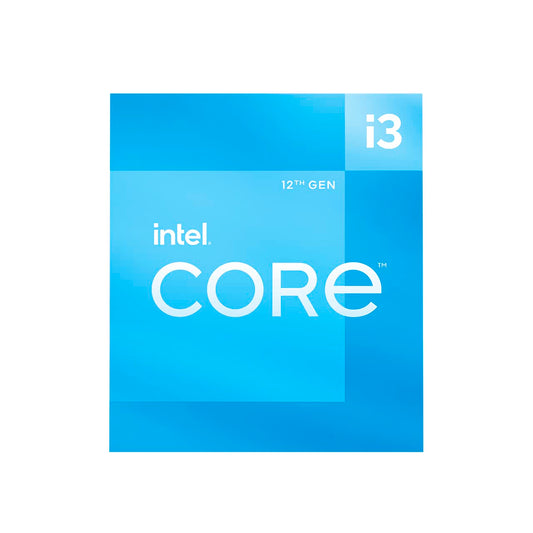 Intel Core i3-12100 12. paaudzes galddatora procesors, 3.3GHz, 4 kodoli, LGA1700, DDR4 un DDR5 līdz 128GB, BX8071512100, silts